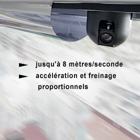 Visionaute Advance Raildome Caméra de Surveillance Mobile sur rail