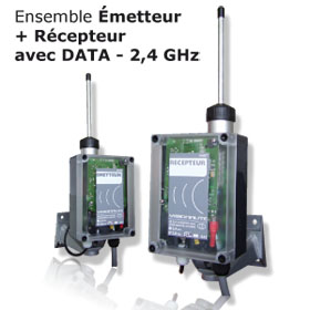 Visionaute Advance - Emetteur - Recepteur Video + Data 5 km max, 2,4GHz, autorisé en France